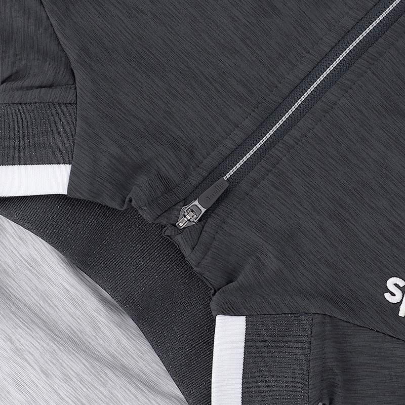 Kids Galway Sedona Half Zip Top (Silver/Black/White)
