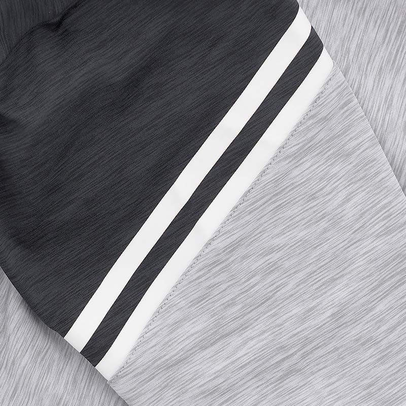 Adults Galway Sedona Half Zip Top (Silver/Black/White)