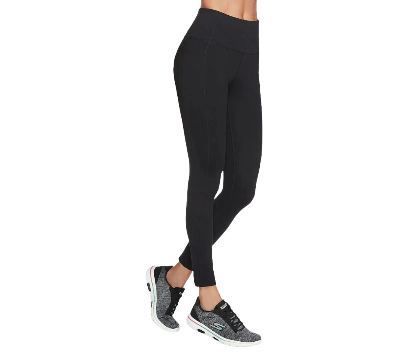 Womens GoWalk High Waist Leggings (Black)