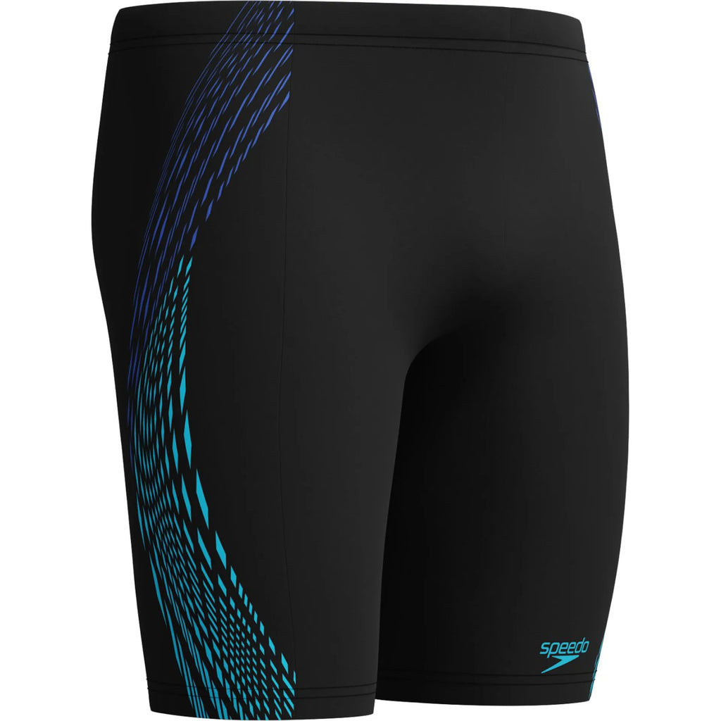 Mens Tech Panel Jammer (Black/Blue)