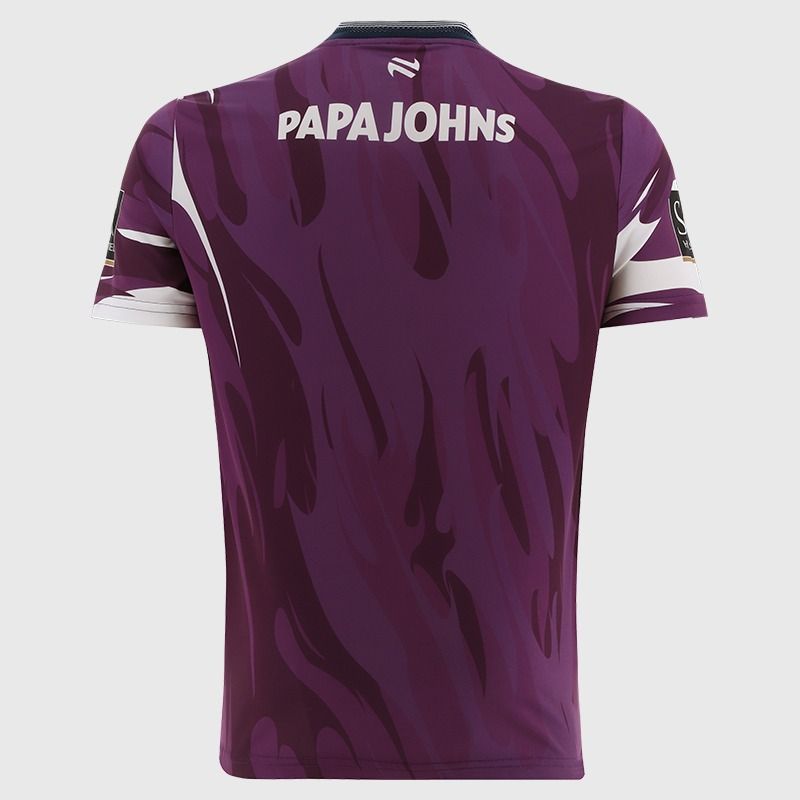 Adults Galway Hurling Short Sleeve Training Top 2026 (Purple/White/Navy)