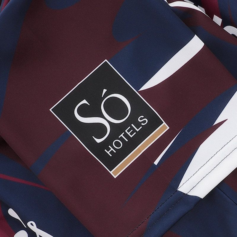 Galway Gaa Kids Short Sleeve Training Top (Maroon/Navy/White)